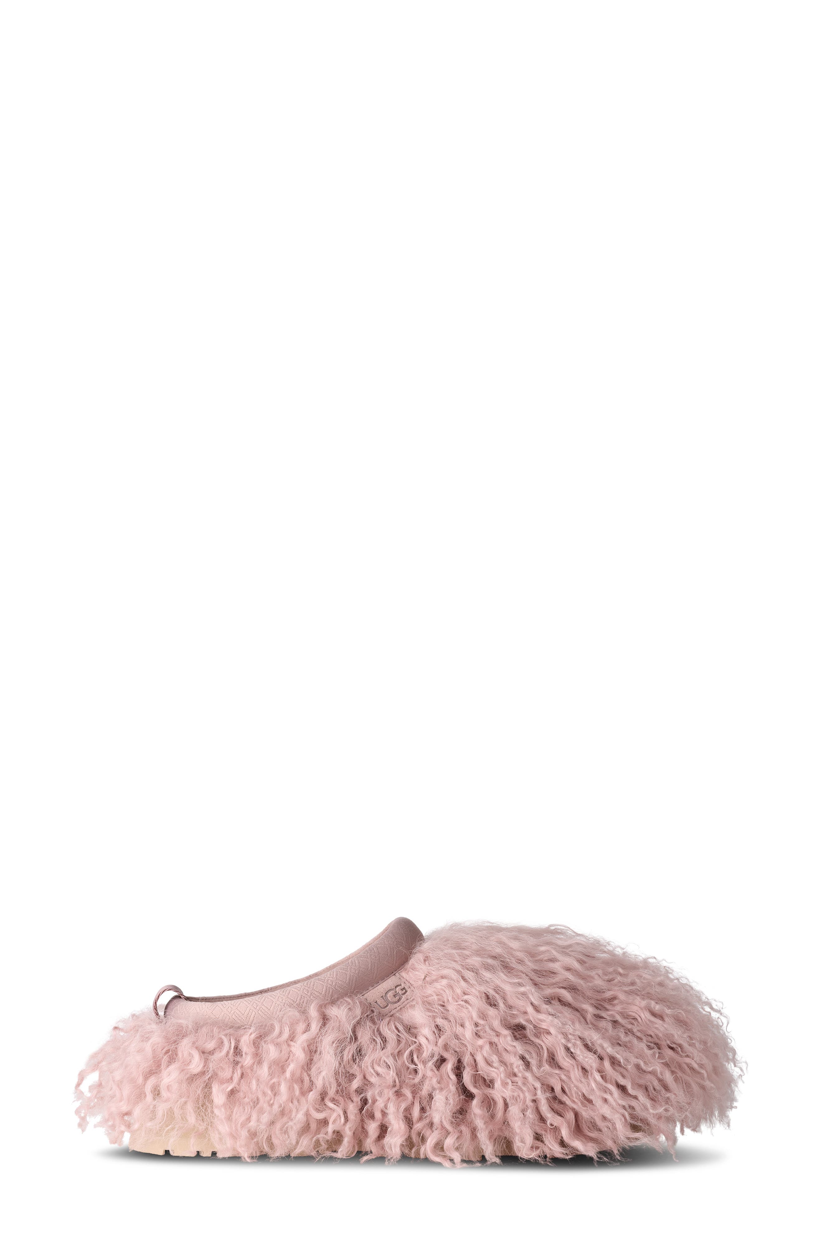Tazz Fluff Momma Genuine Shearling Slipper, Alternate, color, FAWN