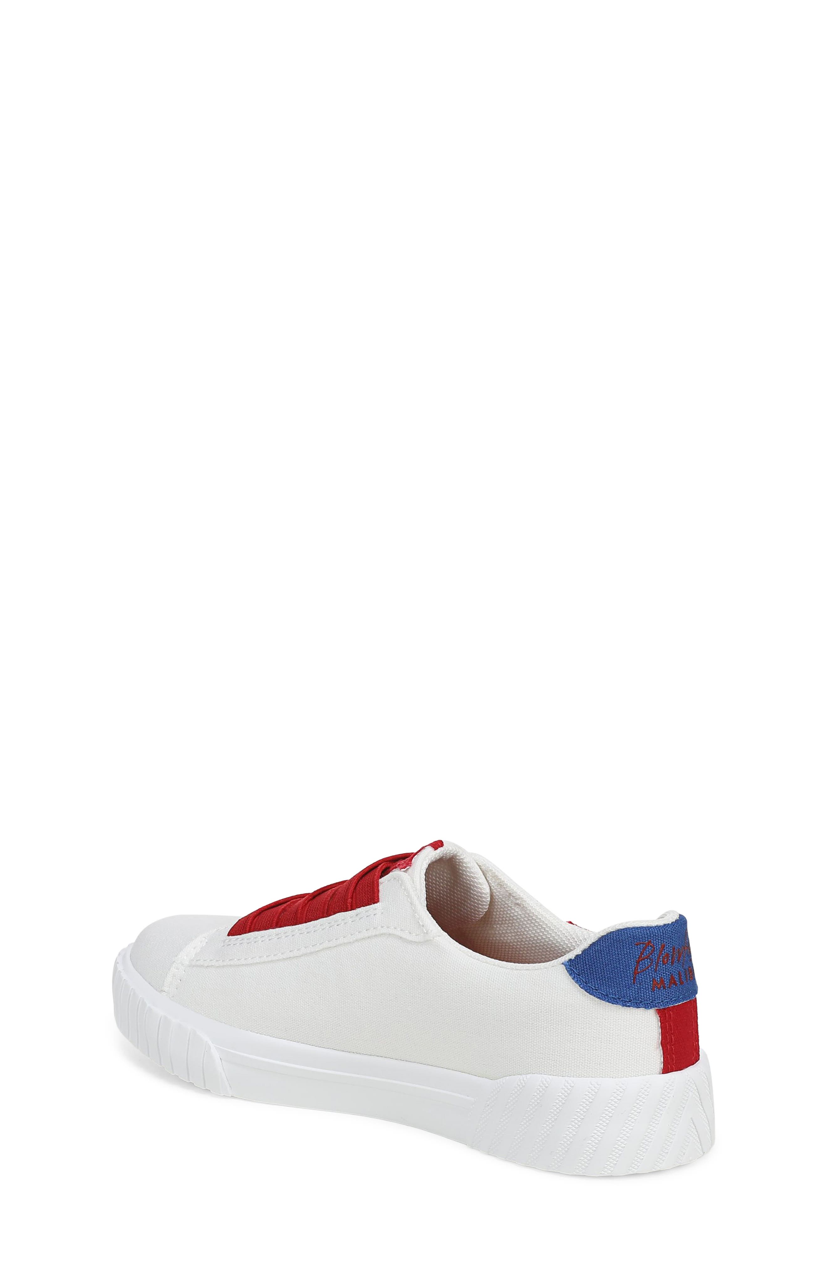 Kids' Wander On Star Sneaker, Alternate, color, WHITE/ RED