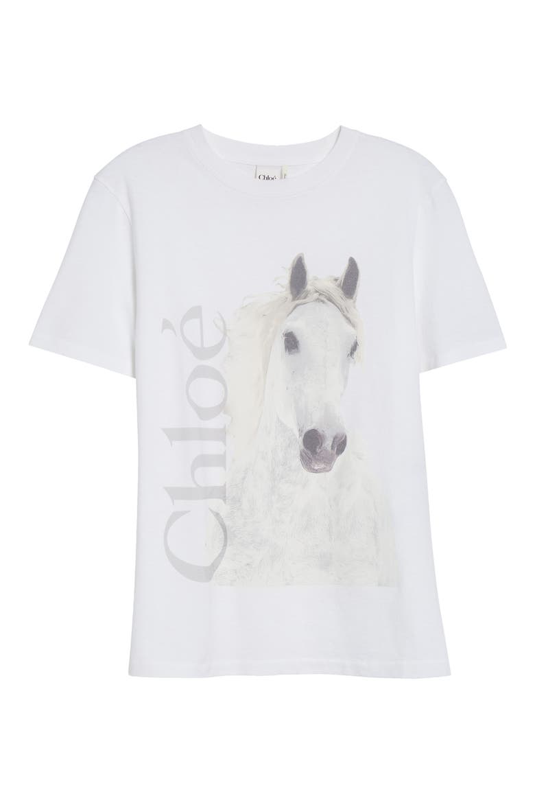 Horse Capsule Collection Graphic T-Shirt, Alternate, color, WHITE
