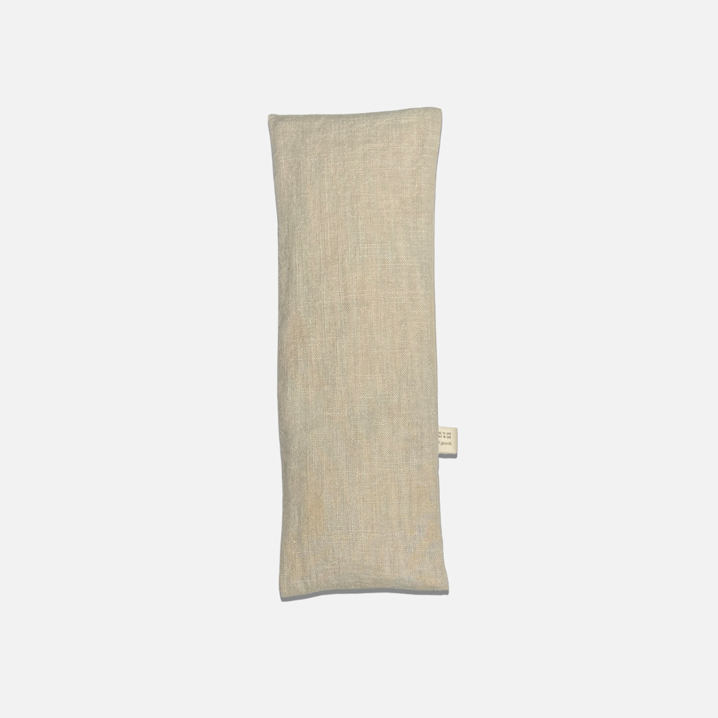 Ardent Goods Linen Eye Pillow In Brown