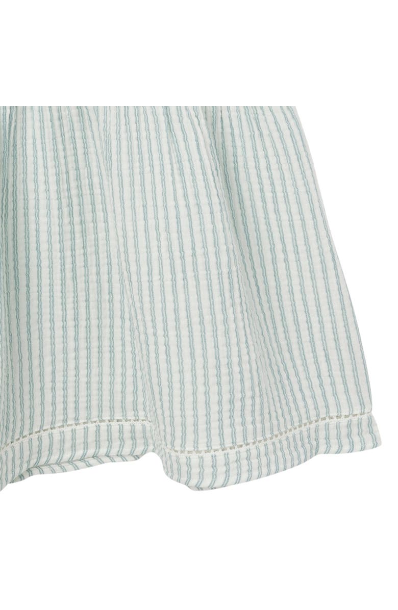 Modern Moments Mommy & Me Gauze Dress, Alternate, color, Teal Stripe