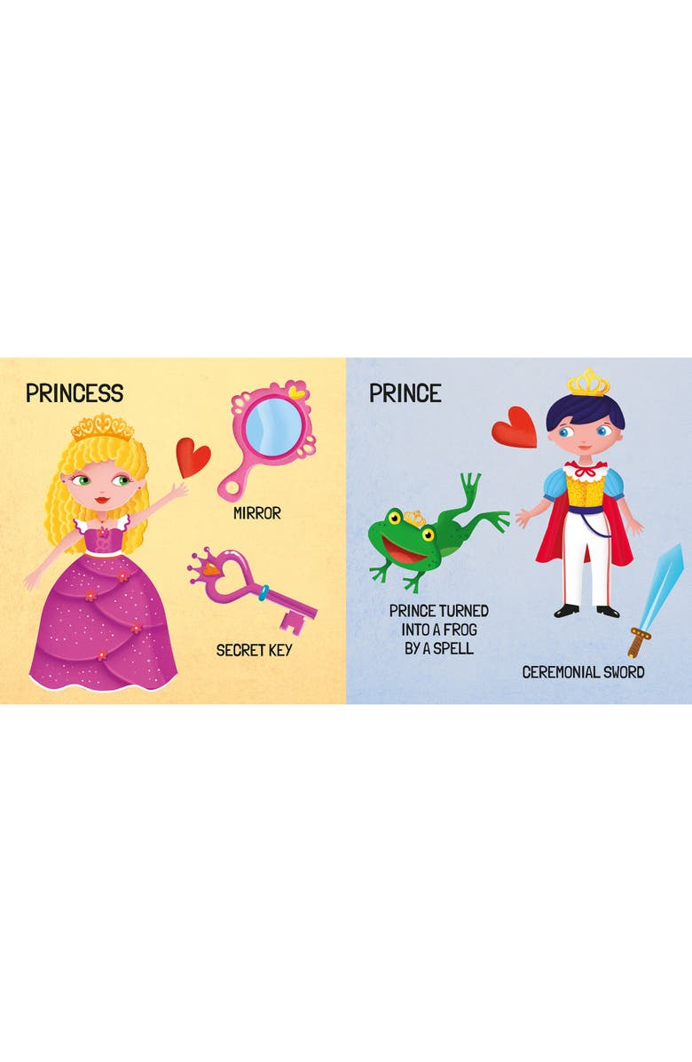 Sassi Q Box The Princesses Read Play Learn Enchanting 40 Piece Set, Alternate, color, Multicolored