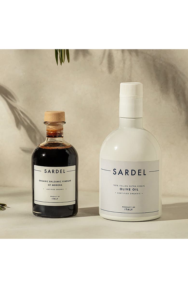 Sardel Organic Balsamic Vinegar & Olive Oil Set, Main, color, 