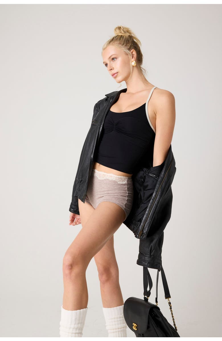 Daughter Lessons Jacq Top, Alternate, color, Black