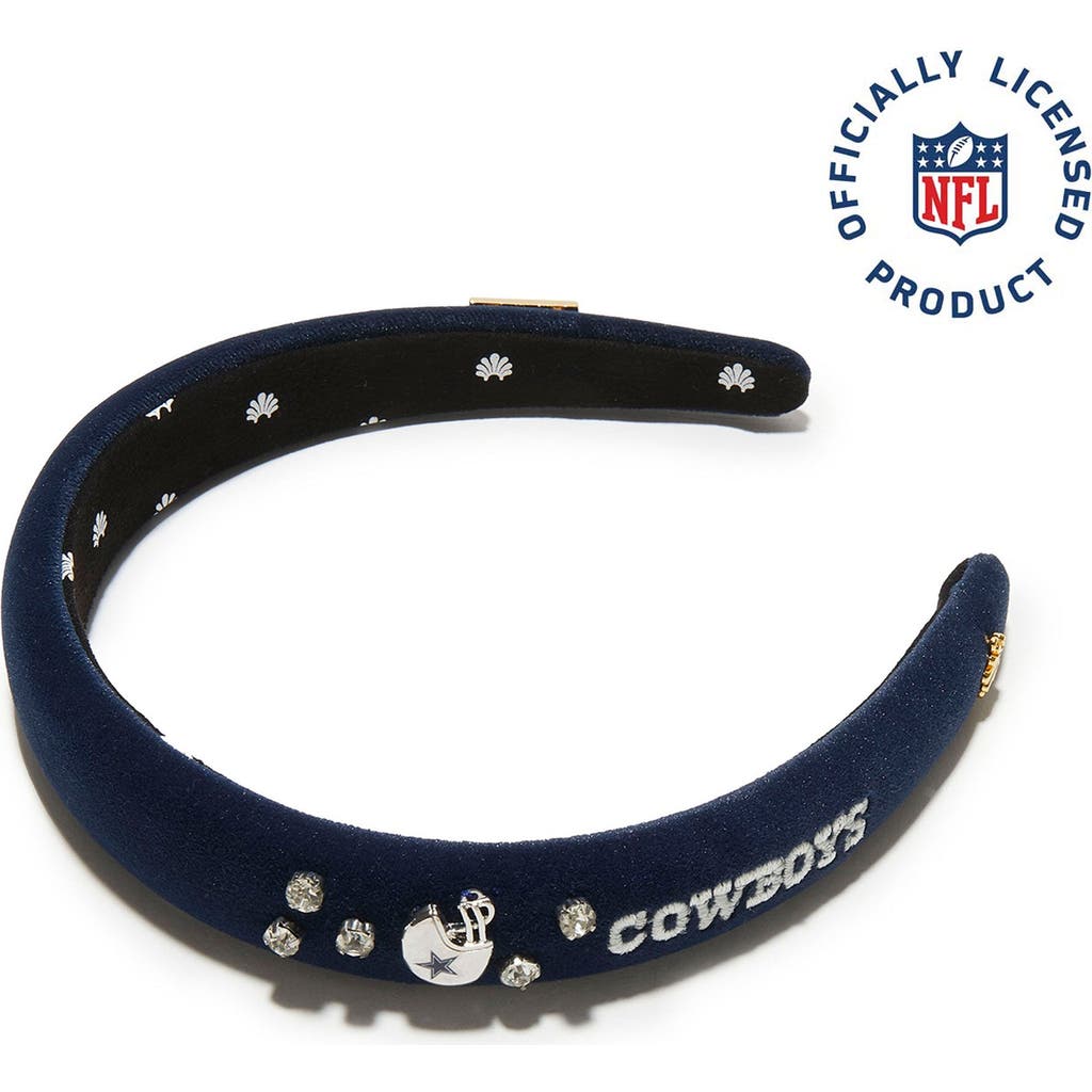 Lele Sadoughi Dallas Cowboys Charlotte Headband In Blue