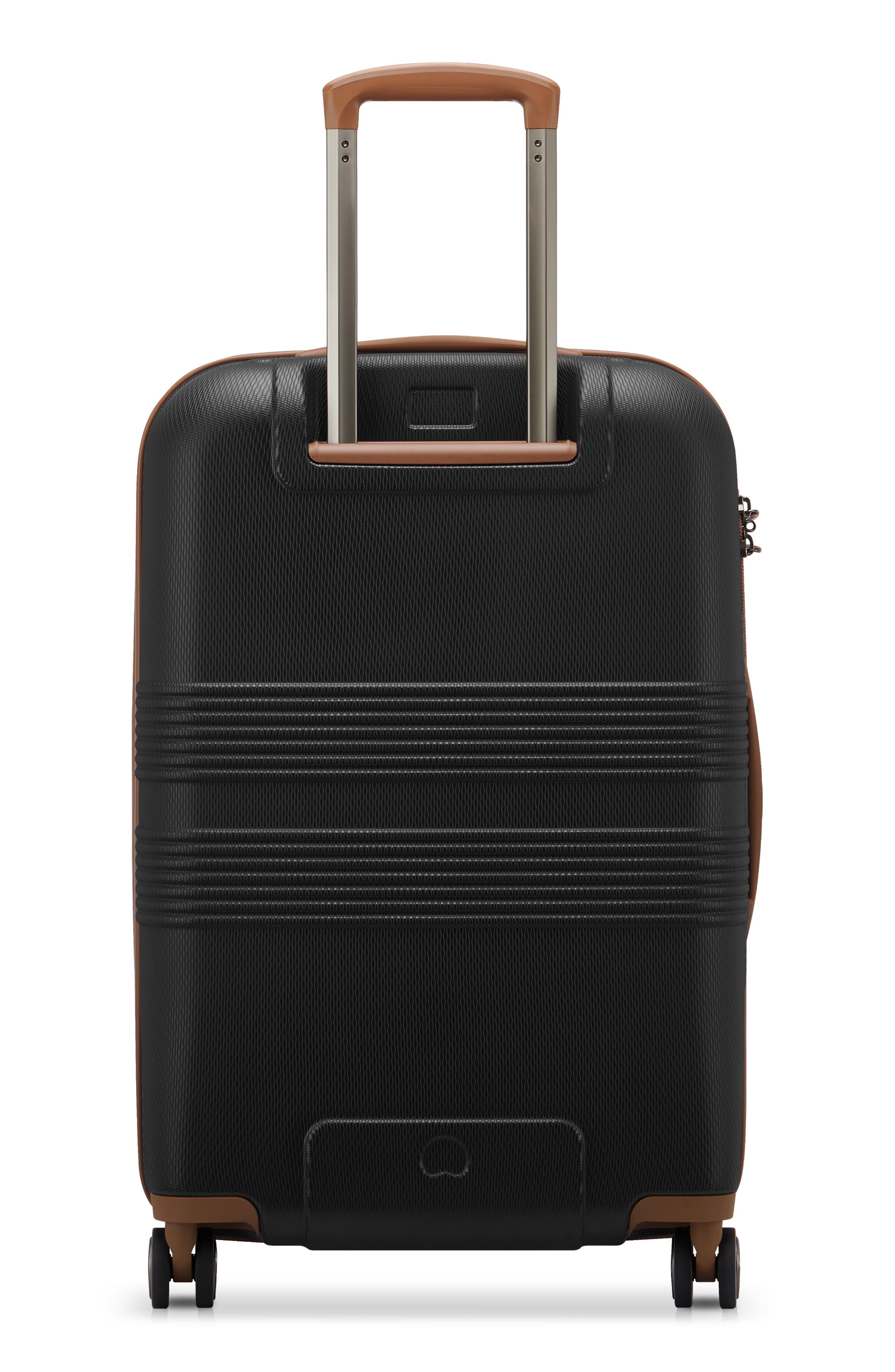 DELSEY Flanerie 24-Inch Hardside Spinner Luggage, Alternate, color, Black/ Brown