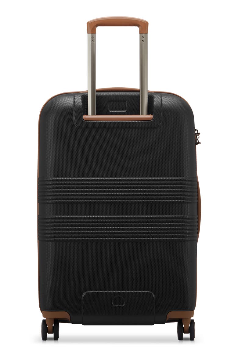 Flanerie 24-Inch Hardside Spinner Luggage, Alternate, color, BLACK/ BROWN