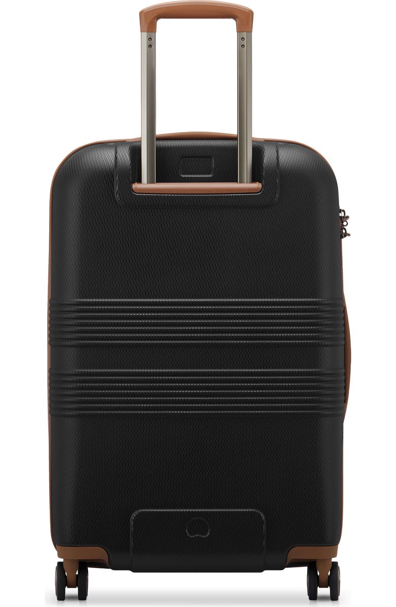 DELSEY Flanerie 24-Inch Hardside Spinner Luggage, Alternate, color, Black/ Brown