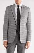Tahari Plaid Slim Fit Sport Coat