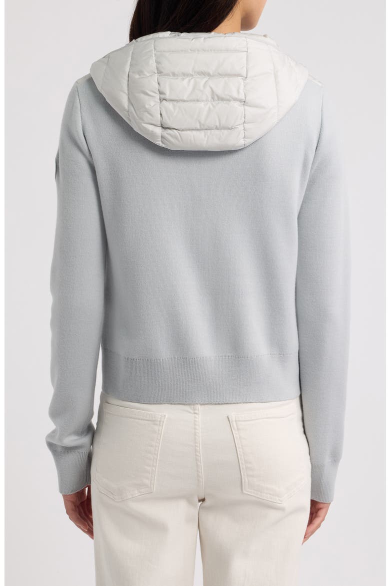HyBridge Hayes Quilted & Knit Down Jacket, Alternate, color, LUNAR FROST-GIVRE LUNAIRE