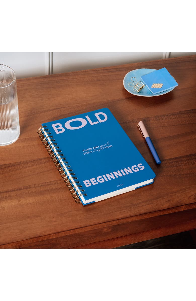 Papier Bold 16-Week Undated Daily Planner, Alternate, color, 