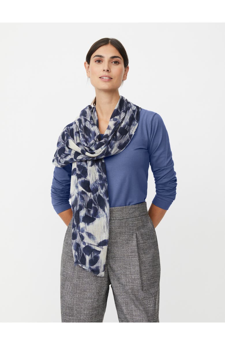 Masai Copenhagen Luxurious wool scarf, Main, color, Fog