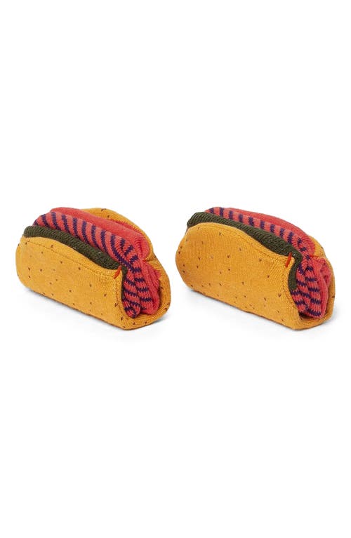 Doiy Spicy Taco 3d Crew Socks In Multi