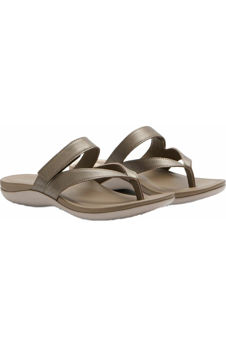 ABEO Oasis Thong Sandal, Alternate, color, Fossil - Regular
