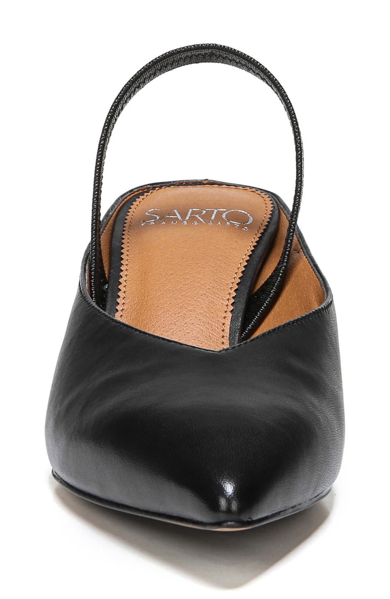 Mandalay Slingback Pump, Alternate, color, BLACK LEATHER