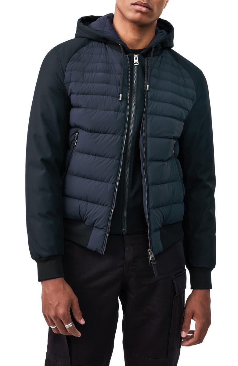 Mackage Eryk Down Jacket with Removable Hooded Bib, Main, color, 