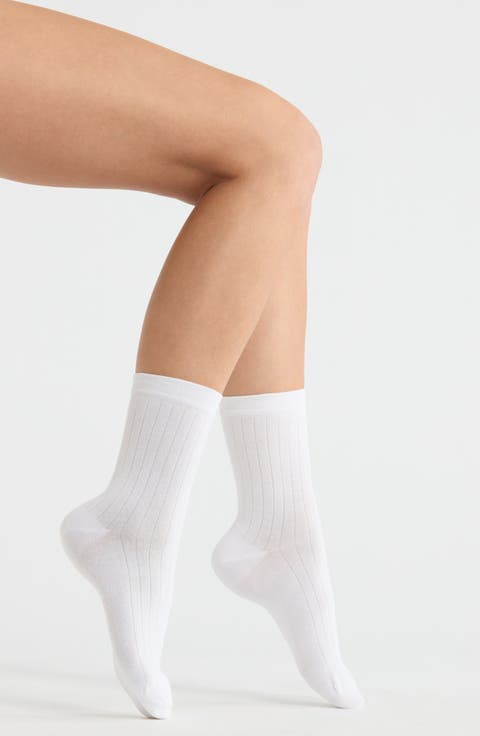 Ribbed Dress Socks