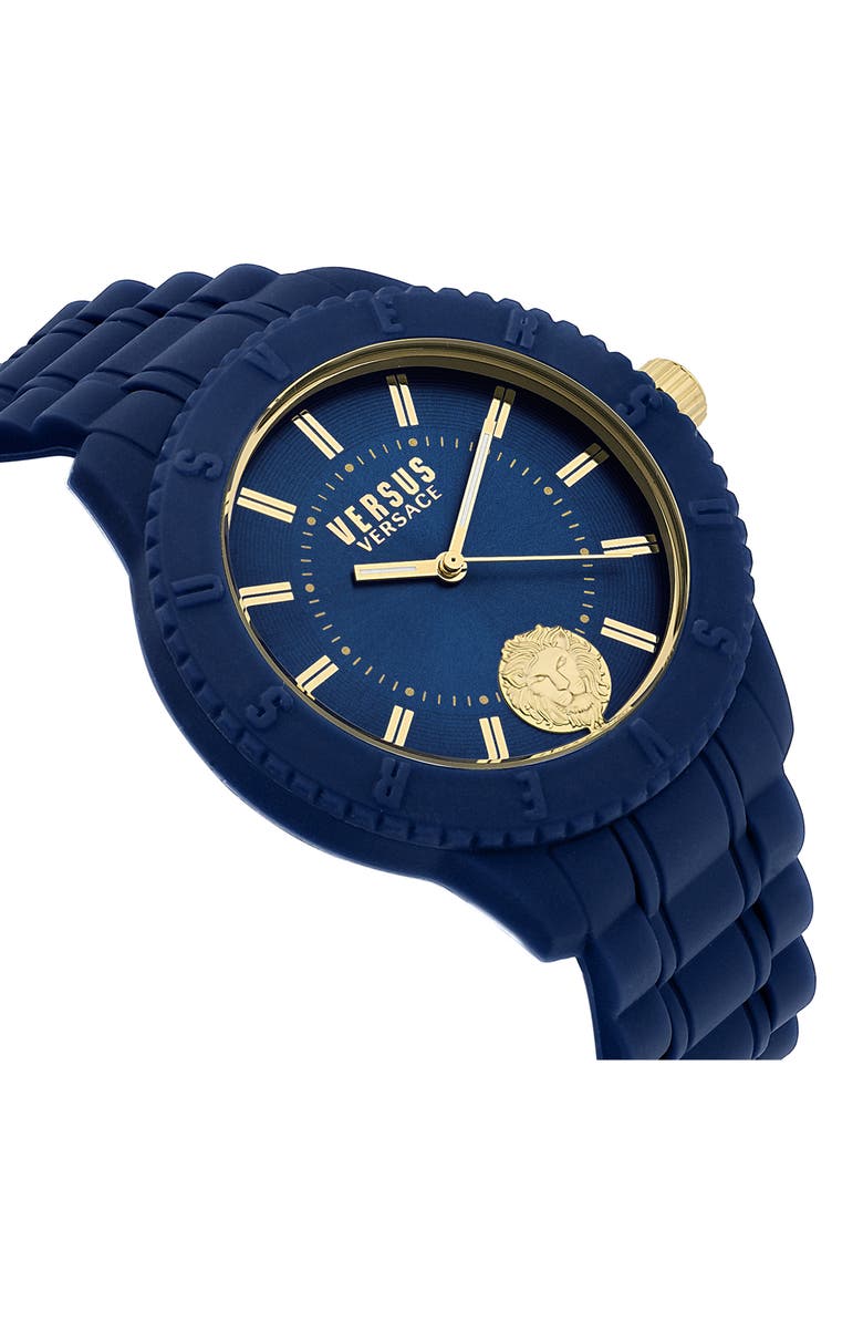 VERSUS Versace Tokyo Silicone Strap Watch, 42mm, Alternate, color, 