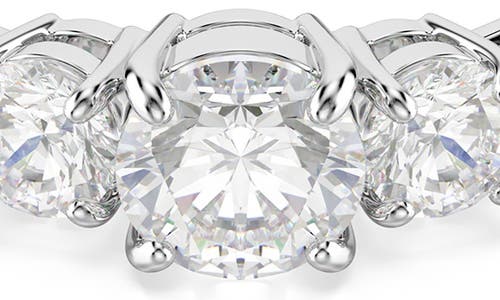 Swarovski Stilla Attract Ring In Silver