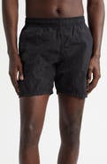 Stone Island Compass Logo Patch Swim Trunks
