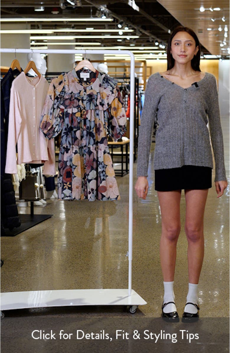 Tatiana Floral Print Minidress, sales video thumbnail