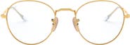 Ray-Ban 49mm Round Optical Glasses