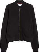 Thom Browne Raglan Wool Bomber Cardigan