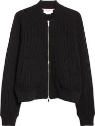 Thom Browne Raglan Wool Bomber Cardigan
