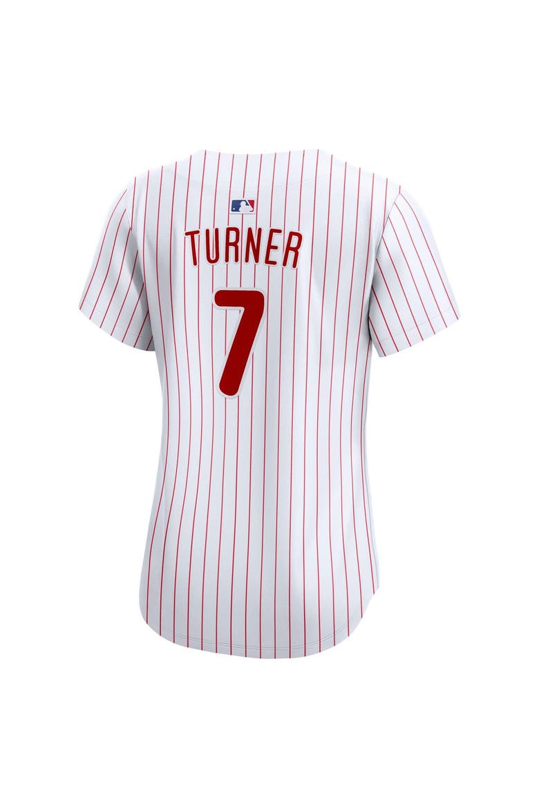 Women's Nike Trea Turner White Philadelphia Phillies Home Limited Jersey, Alternate, color, White