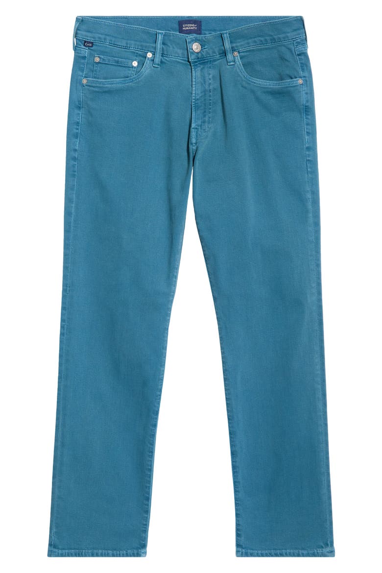 Elijah Perform Straight Leg Jeans, Alternate, color, STONE BLUE