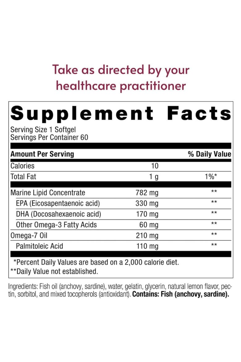 OmegaVanta 10 Omega Fish Oil Softgels Heart Health Support 60 Count, Alternate, color, None