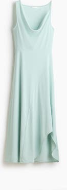 H&M Asymmetric Cowl-neck Dress