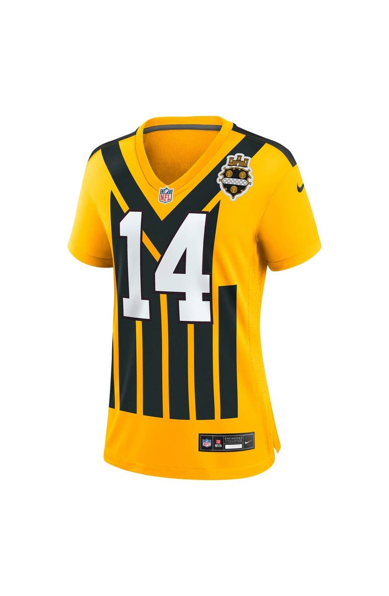 Nike Women's Nike George Pickens Gold Pittsburgh Steelers Alternate 1933 Throwback Game Jersey, Alternate, color, 