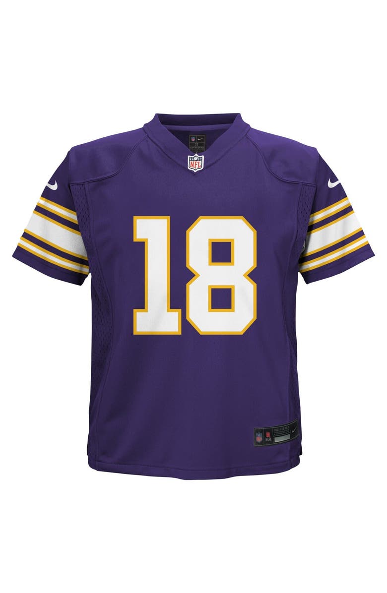 Nike Infant Nike Justin Jefferson Purple Minnesota Vikings Alternate Game Jersey, Alternate, color, Purple