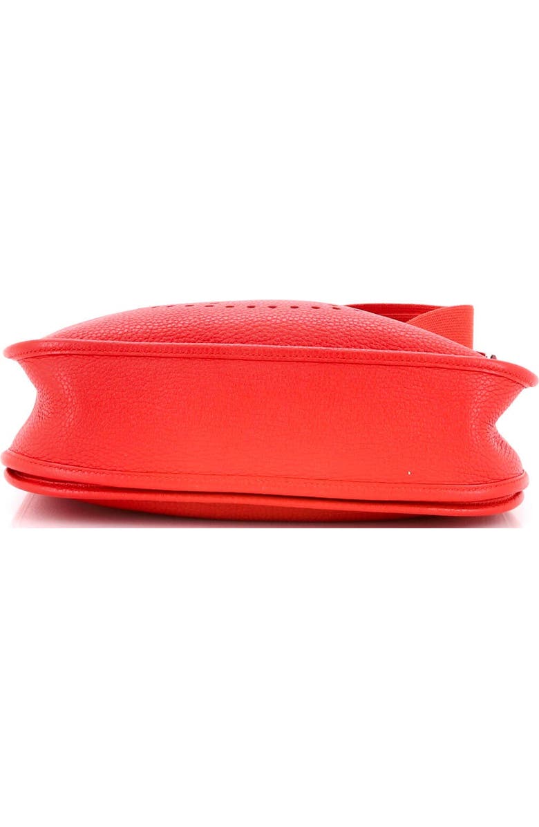 Pre-Owned Hermes Evelyne Bag Gen III Clemence PM, Alternate, color, Rouge Tomate