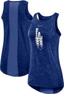 Nike Women's Nike Royal Los Angeles Dodgers Logo Fade High Neck Performance Tank Top