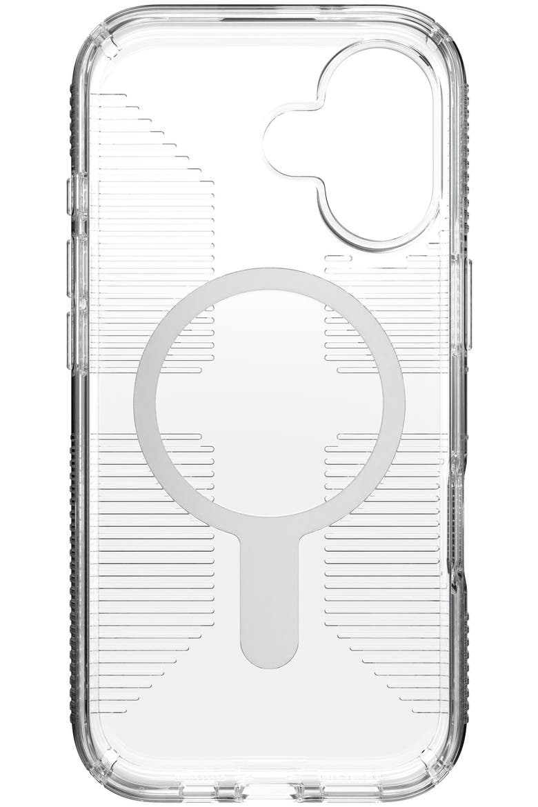 Gemshell Grip MagSafe Case for Apple iPhone 17, Alternate, color, CLEAR