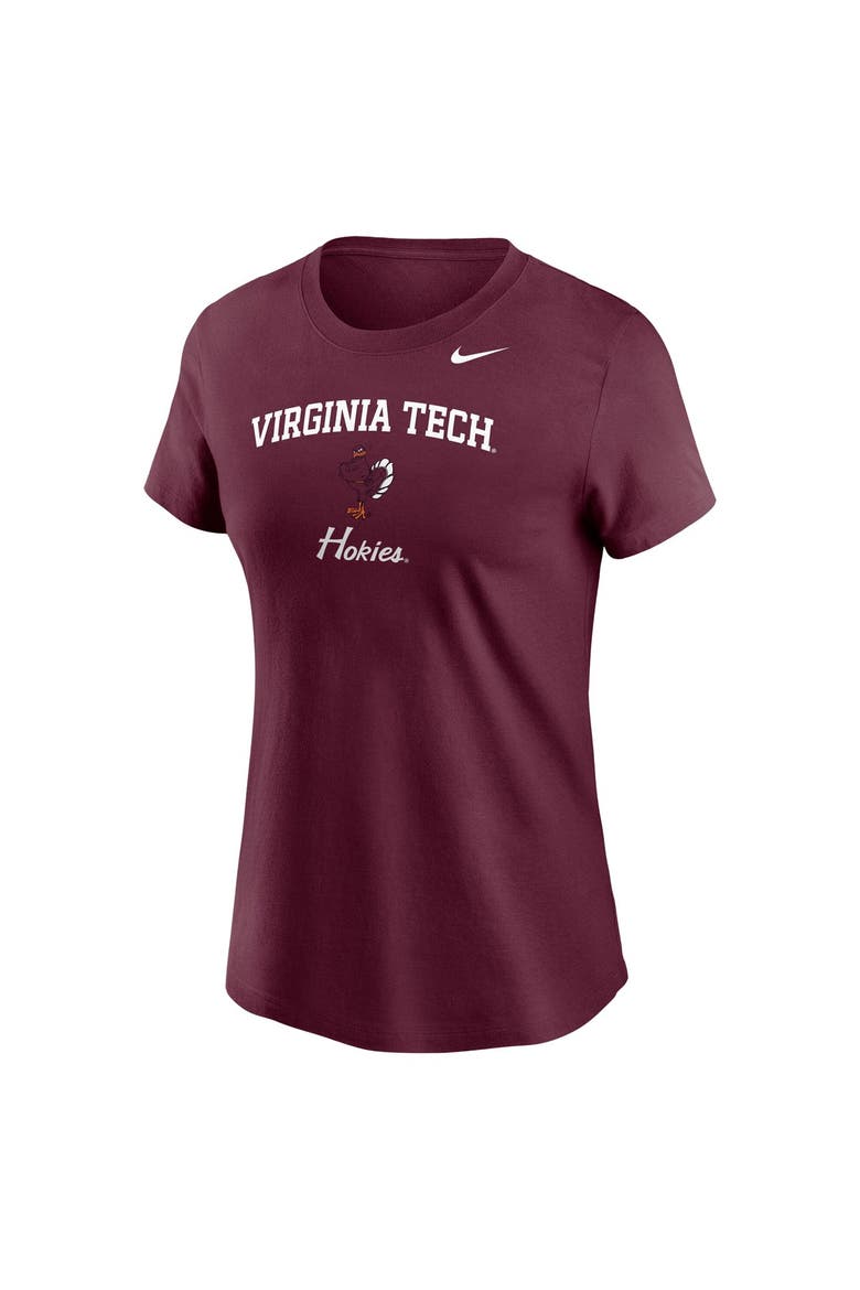 Women's Nike Maroon Virginia Tech Hokies Primary T-Shirt, Alternate, color, Maroon
