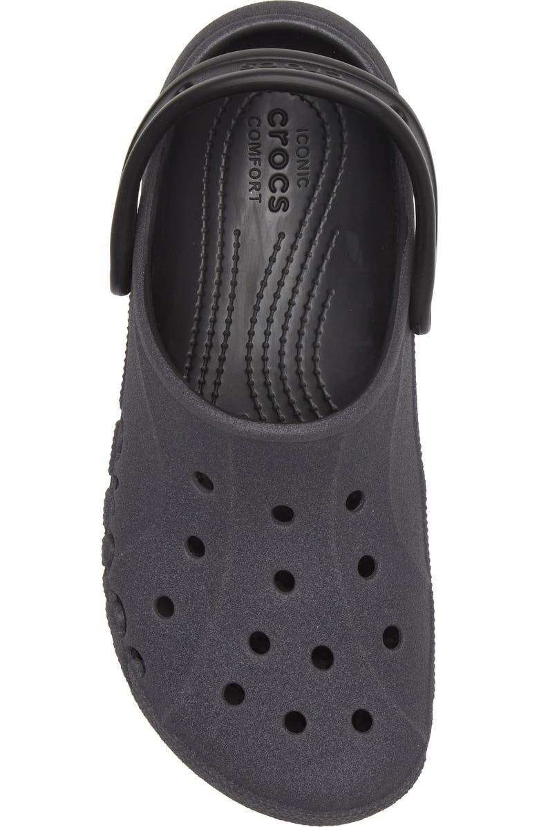 CROCS Baya Platform Glitter Clog, Alternate, color,