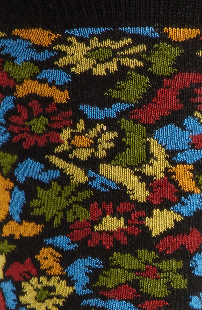 Paul Smith Pencil Floral Dress Socks, Alternate, color, 