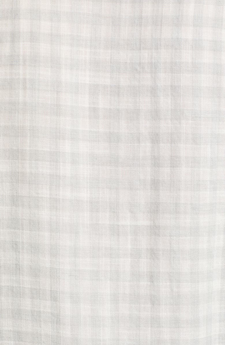 Rails Fairfax Gingham Relaxed Fit Short Sleeve Button-Up Shirt, Alternate, color, Grey Gingham Melange