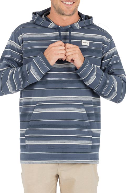 OG Stripe Hooded Poncho