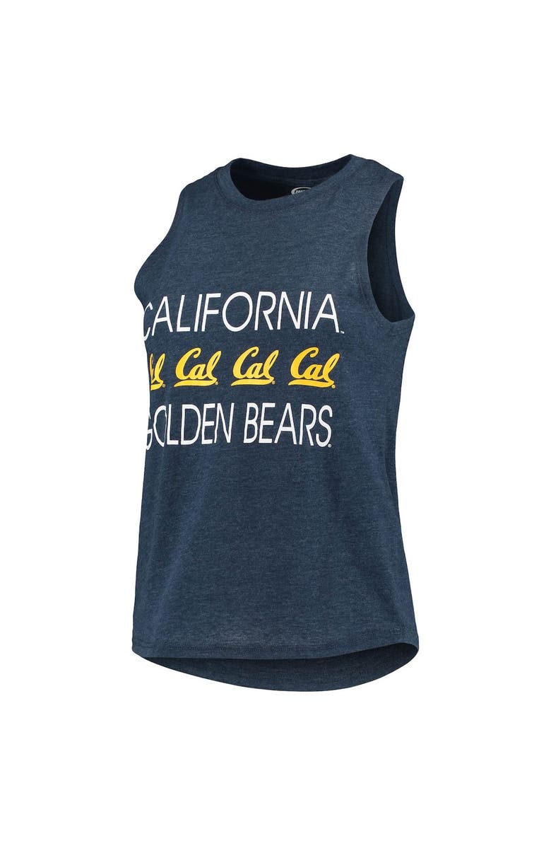 CONCEPTS SPORT Women's Concepts Sport Navy/Gold Cal Bears Team Tank Top & Pants Sleep Set, Alternate, color, 