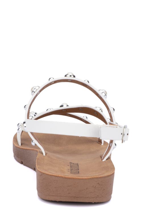 Olivia Miller Faux Pearl Slingback Sandal