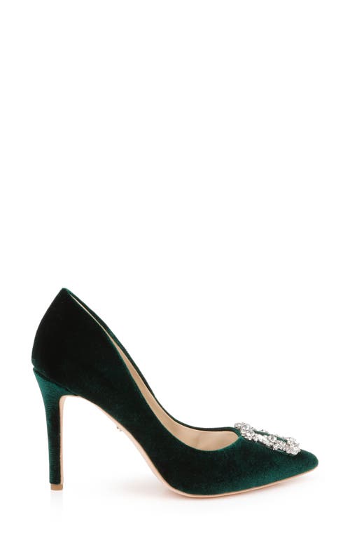 Badgley Mischka Collection Cher Crystal Embellished Pump In Black