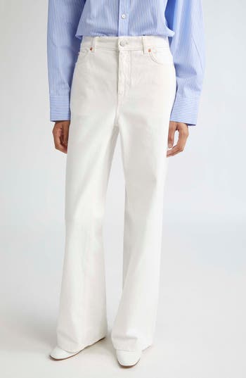 Teurn Studios Boyfriend Fit Jeans In White
