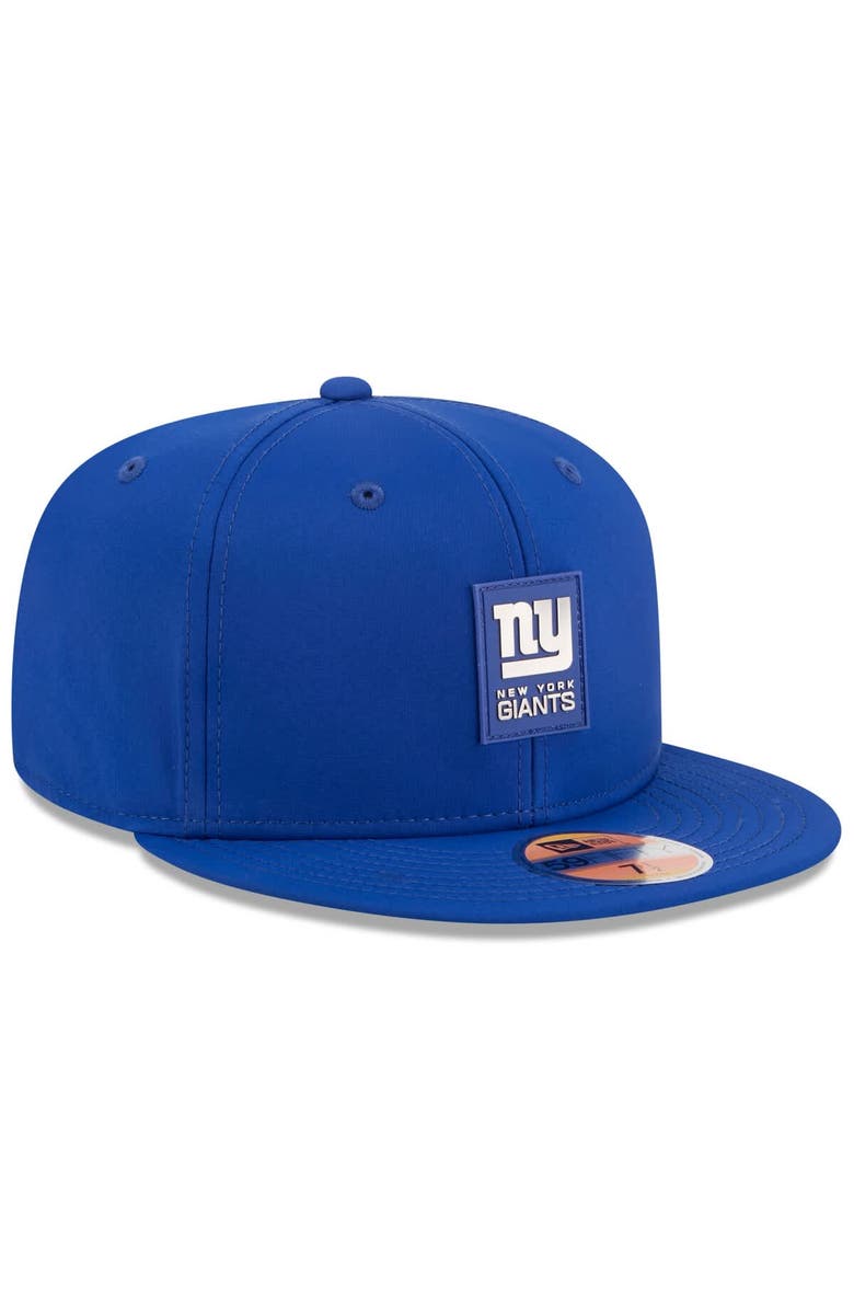New Era Men's New Era Royal New York Giants 2025 Sideline 59FIFTY Fitted Hat, Alternate, color,