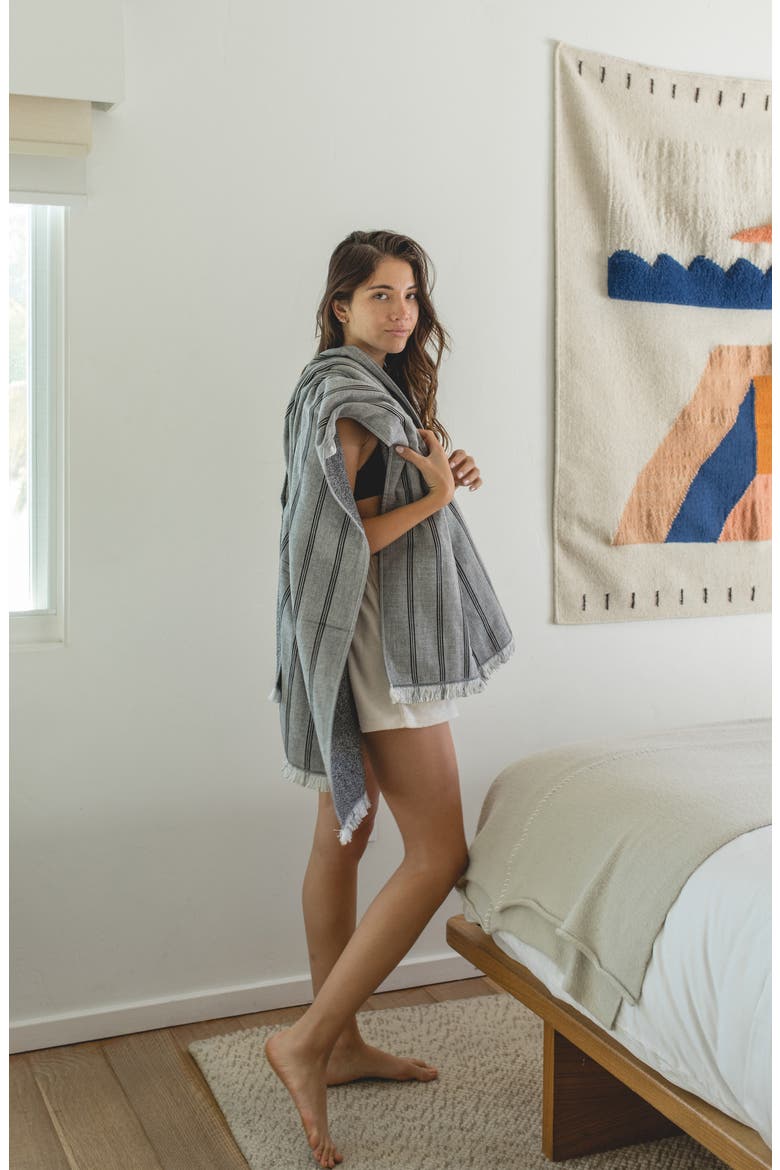 Koko Bath Towel, Alternate, color, GREY