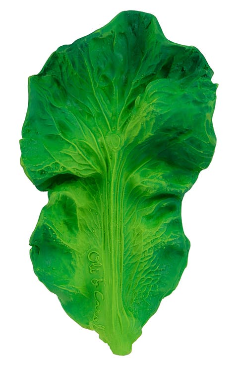 Oli and Carol Kendall the Kale Teething Toy