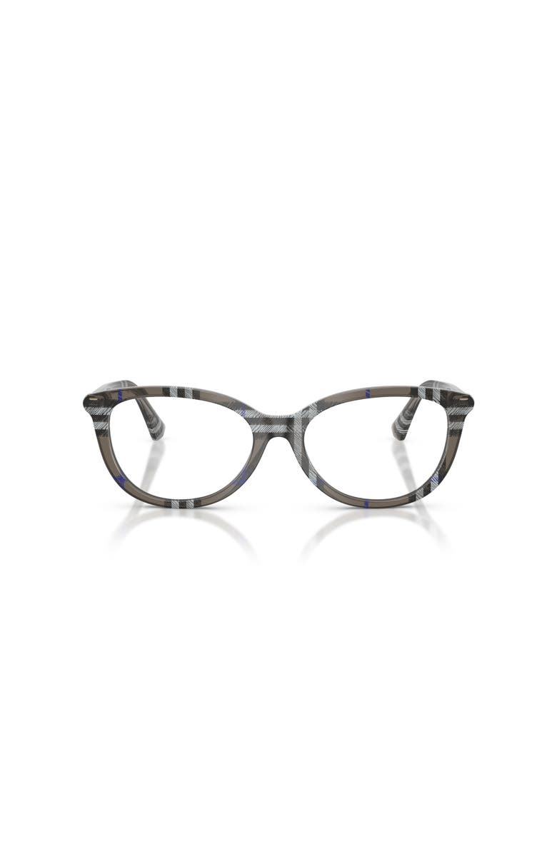 Burberry 52mm Cat Eye optical glasses, Alternate, color, Grey